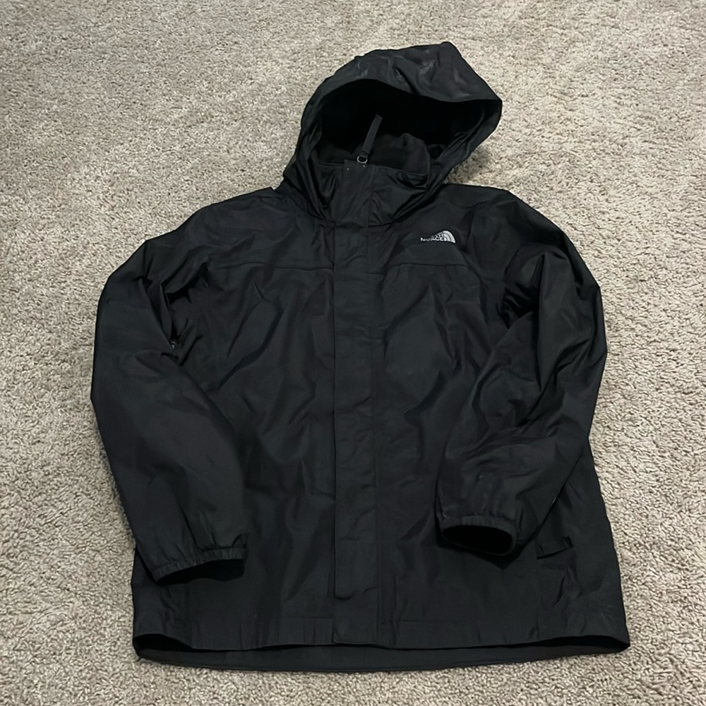 North Face raincoat